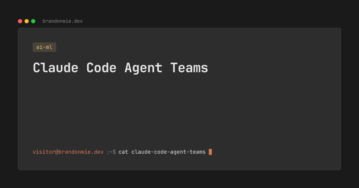 Generated topic image for Claude Code agent team workflows